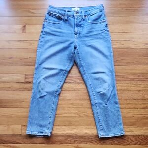 Madewell Perfect Vintage Light Wash Blue Jeans Size 28P